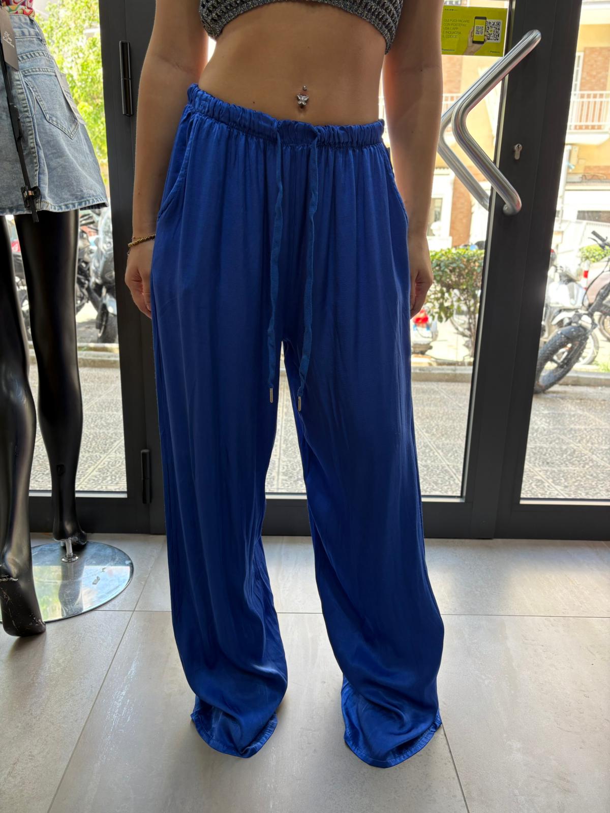 Pantalone satin